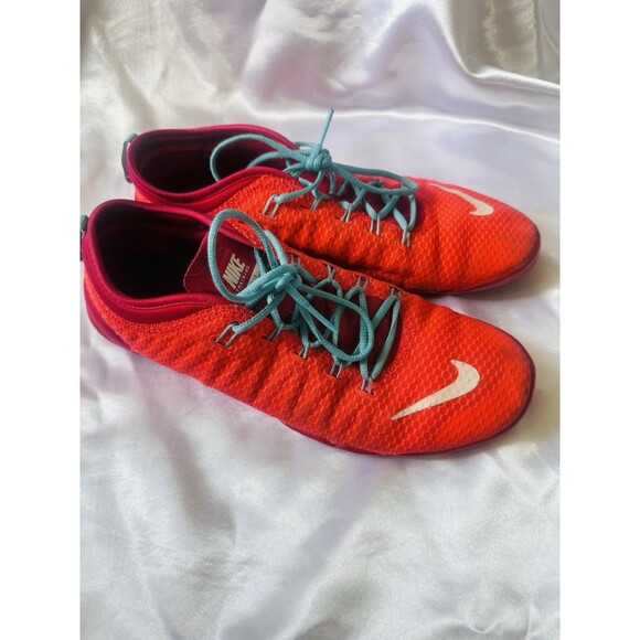 Nike 641530-600 Free Training Cross Bionic 1.0 Womens Shoes Size 9.5 Red Blue - Picture 2 of 7
